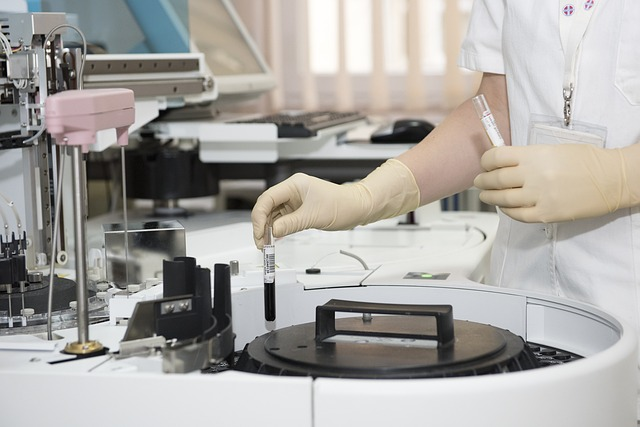 laboratory, test tubes, healthcare worker, medical supplies
