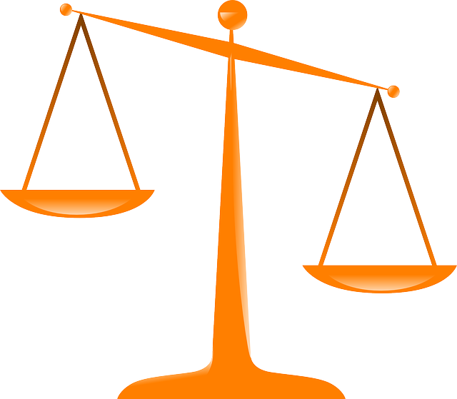 justice, scales, orange, libra, comparison, 