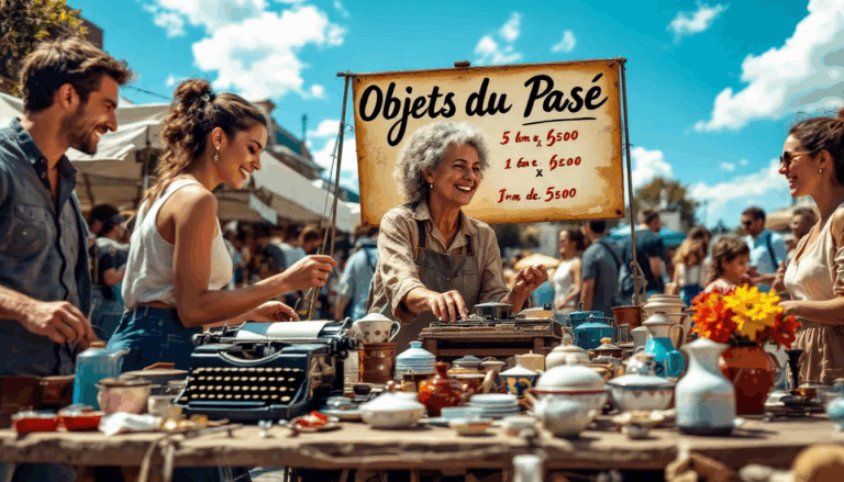 Selling at a Flea Market - flea market, selling at a flea market, customers, spend, used items